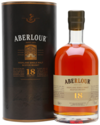 Aberlour 18YO 43% 0,5l (tuba)