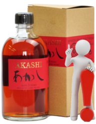 Akashi 5YO Red Wine Cask 50% 0,5L