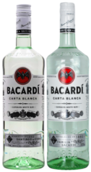 Bacardi Carta Blanca 37,5% 1l (holá fľaša)