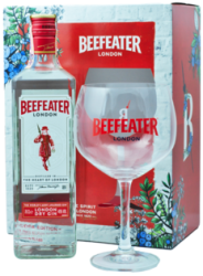 Beefeater 40% 0.7L (darčekové balenie s 1 pohárom)