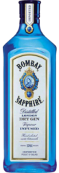 Bombay Sapphire 40% 1,0L (holá fľaša)