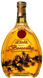 Borovička zlatá Cassovia 40% 0,7l (holá fľaša)