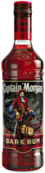 Captain Morgan Dark Rum 40% 0,7l (holá fľaša)