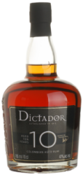 Dictador 10YO 40% 0,7L (čistá fľaša)