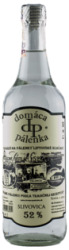 Domáca Pálenka Slivovica 52% 0.7L (čistá fľaša)