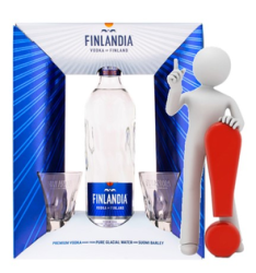 Finlandia + 2 Poháre 40% 0,7L