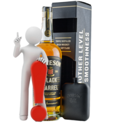 Jameson Black Barrel + 2 Poháre 40% 0,7L