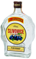 Jelínek Slivovica Biela Budík 50% 0,7l (holá fľaša)