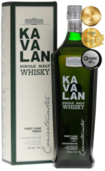 Kavalan Concertmaster 40% 0,7L (kartón)