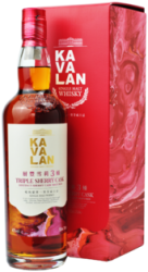 Kavalan Triple Sherry Cask 40% 0,7L (kartón)