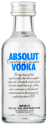 Mini Absolut 40% 0,05l (holá fľaša)