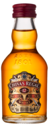 Mini Chivas Regal 12YO 40% 0,05l (holá fľaša)