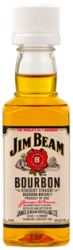 Mini Jim Beam 40% 0,05l (holá fľaša)