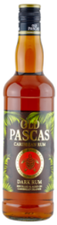 Old Pascas Dark Rum 37.5% 0.7L (čistá fľaša)