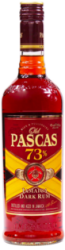 Old Pascas Dark Rum 73% 0,7l (holá fľaša)