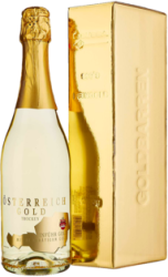 Österreich Gold 23k zlato, suché 9,5% 0,75l (kartón)