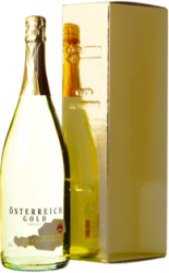 Österreich Gold 23k zlato, suché 9,5% 1,5l (kartón)