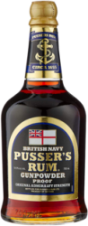 Pusser's Gunpowder Proof 54,5% 0,7l (holá fľaša)