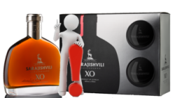 Sarajishvili XO + 2 Poháre 40% 0,7L