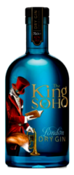 The King Of Soho London Gin 42% 0,7l (holá fľaša)