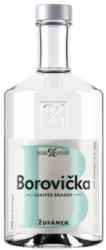 Žufánek Borovička 45% 0,5l (holá fľaša)
