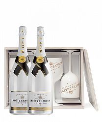 2 x Moët & Chandon ICE Impérial + 4 poháre 0,75l (12%)