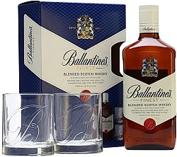 Ballantine's s 2 pohármi 40% 0,7l