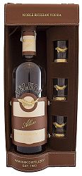 Beluga Allure s 3 pohármi 40% 0,7l