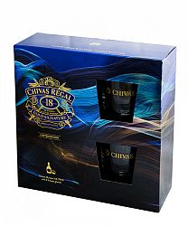 Chivas Regal 18Y + 2 poháre 0,7l (40%)