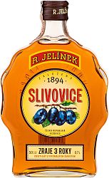 Rudolf Jelínek Slivovica Zlatá budík 50% 0,7l