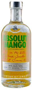 Absolut Mango 38% 0,7l (čistá fľaša)