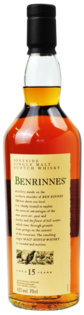 Benrinnes 15YO 43% 0,7L (čistá fľaša)