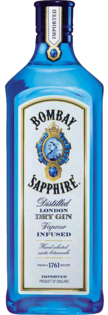 Bombay Sapphire 40% 1,0L (holá fľaša)