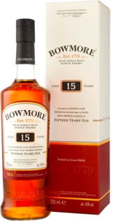 Bowmore 15YO 43% 0,7l (kartón)