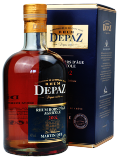 Depaz Rhum Hors d'Âge Agricole 2002 45% 0,7L (kartón)
