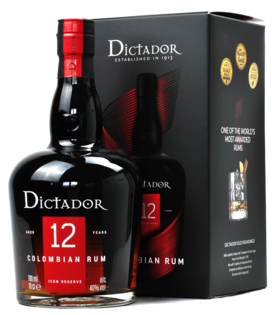 Dictador 12YO 40% 0,7l (kartón)