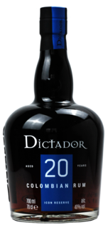 Dictador 20YO 40% 0,7L (holá fľaša)