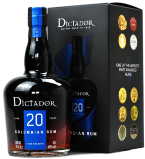 Dictador 20YO 40% 0,7L (kartón)