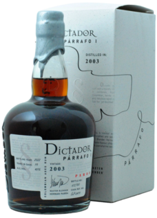 Dictador Parrafo 1 2003 Pardo 40% 0.7L (kartón)