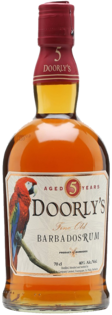 Doorly´s 5YO RUM 40% 0,7L (čistá fľaša)