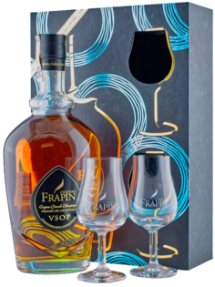 Frapin VSOP 40% 0.7L (darčekové balenie s 2 pohármi)