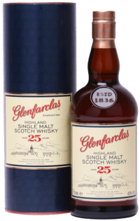 Glenfarclas 25YO 43% 0,7l (tuba)
