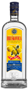 Hruškovica 52% 0,7l (holá fľaša)