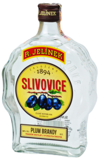 Jelínek Slivovica Biela Budík 50% 0,7l (holá fľaša)