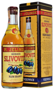 Jelínek slivovica Koscher Zlatá 50% 0,7l (tuba)