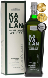 Kavalan Concertmaster 40% 0,7L (kartón)