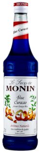 Le Sirop de MONIN Blue Curacao 0.7L (cistá fľaša)