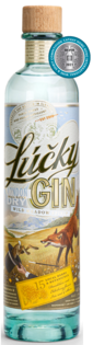 Lúčky Gin 40% 0,7L (čistá fľaša)