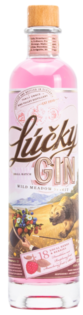 Lúčky Pink Gin 37.5% 0.7L (čistá fľaša)