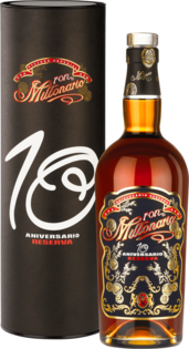 Millonario 10YO Aniversario Reserva 40% 0,7L (tuba)